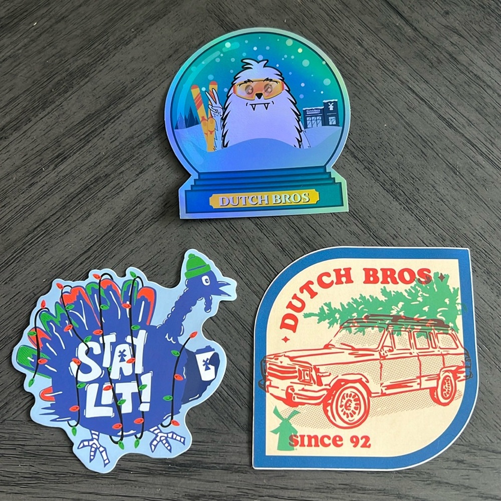 Dutch Bros Stickers